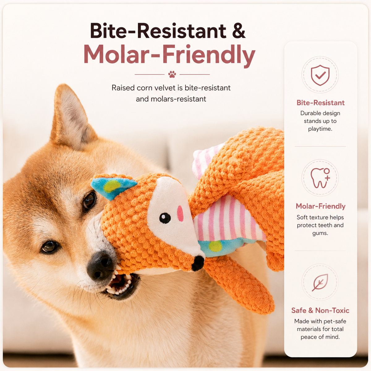 Floppy Friends Dog Toy