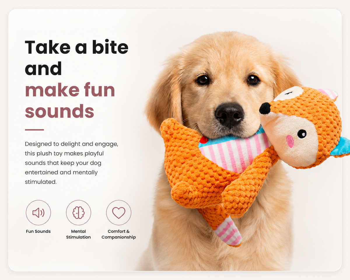 Floppy Friends Dog Toy