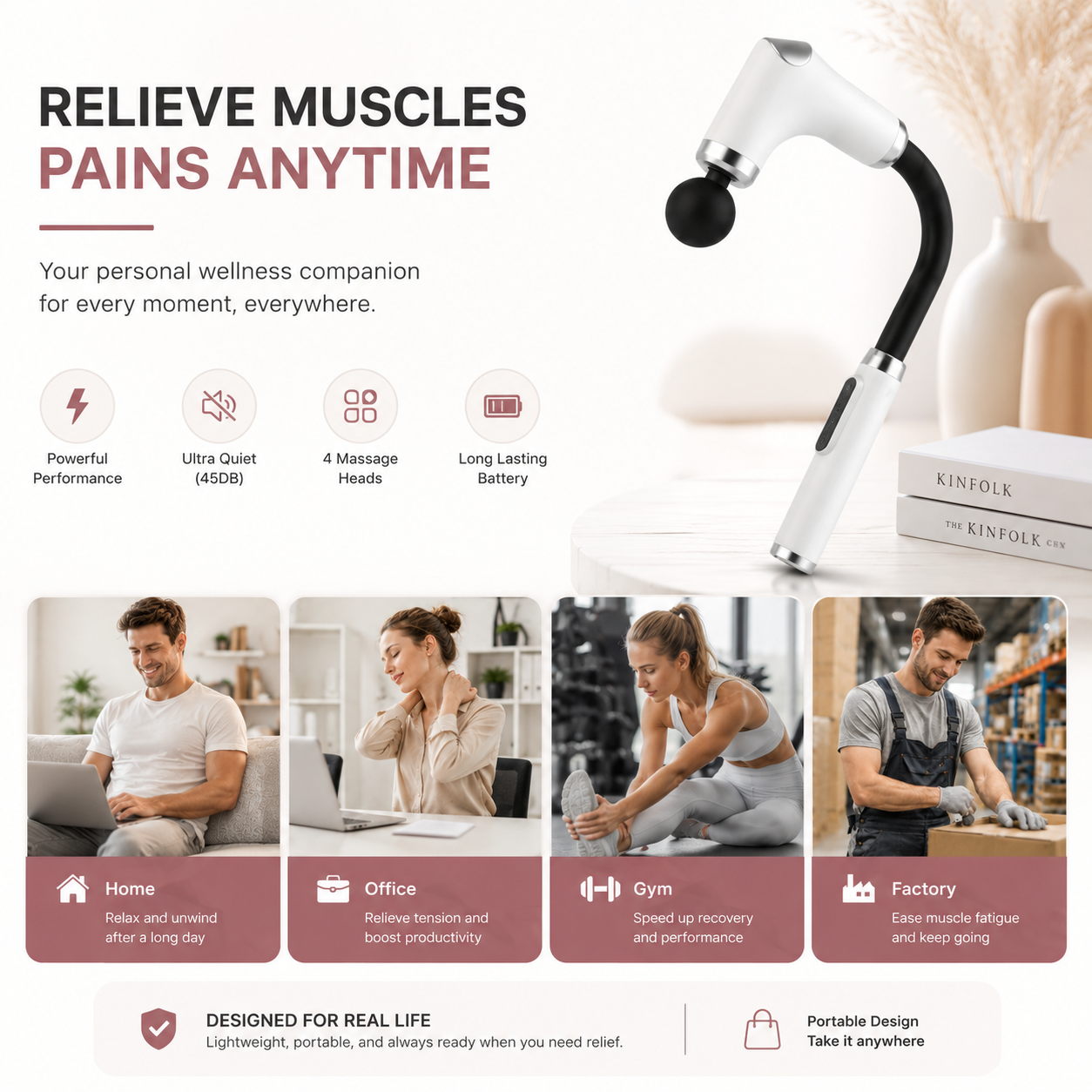 Relivara Smart Massage Gun