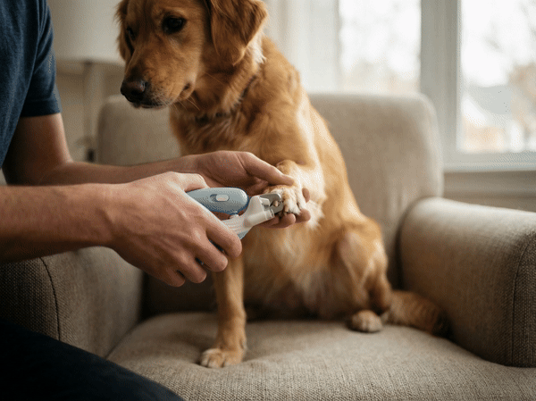 Pet Nail Clippers with Light