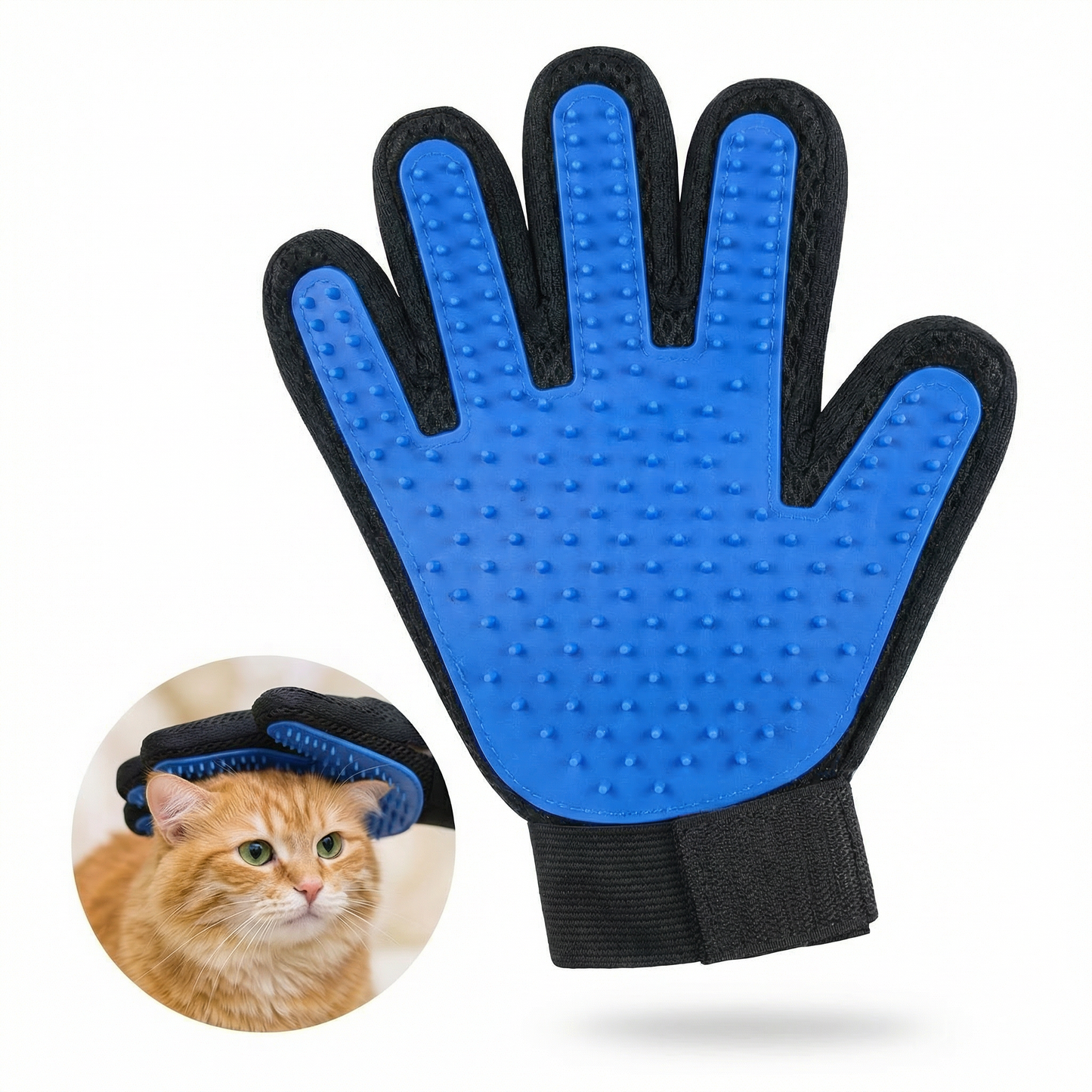Gentle Pet Grooming Gloves