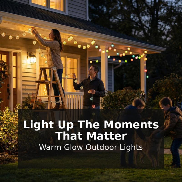 Moroccan Glow Solar String Lights